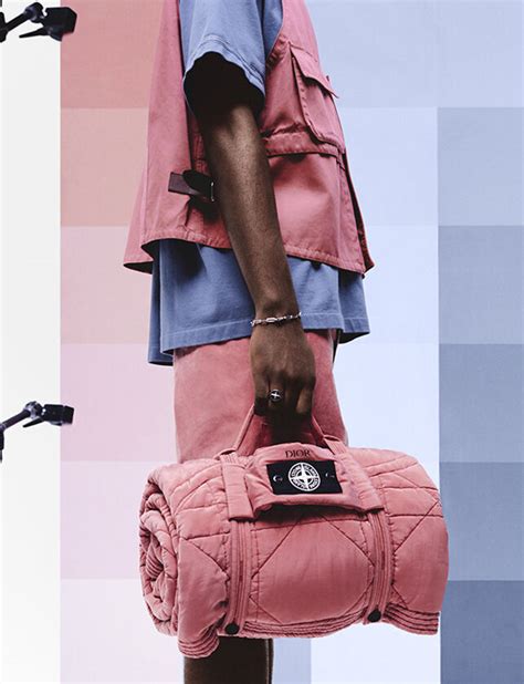 dior stone bag|dior and stone island saddle bags.